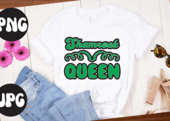 Shamrock queen , Shamrock queen SVG design, St Patrick’s Day Bundle,St Patrick’s Day SVG Bundle,Feelin Lucky PNG, Lucky Png, Lucky Vibes, Retro Smiley Face, Leopard Png, St Patrick’s Day Png,