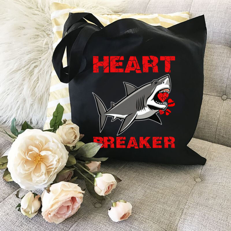 Shark Heart Breaker Funny Valentine_s Day Shark Lovers NL