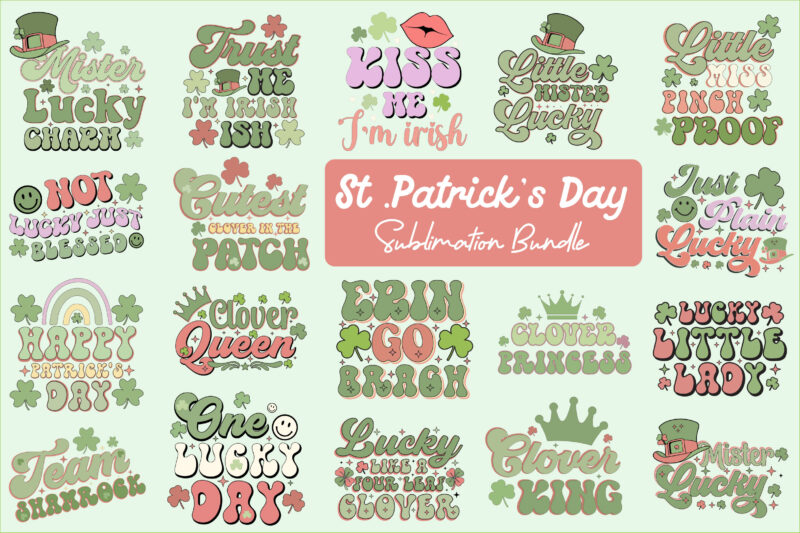 St. Patrick’s Day Sublimation Bundle