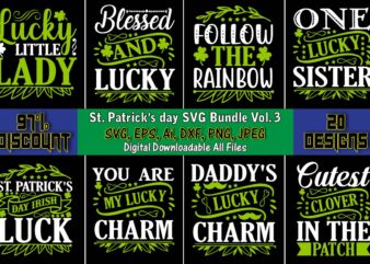 St. Patrick’s day t-shirt design bundle, St. Patrick’s Day,St. Patrick’s Dayt-shirt,St. Patrick’s Day design,St. Patrick’s Day t-shirt design bundle,St. Patrick’s Day svg,St. Patrick’s Day svg bundle,St. Patrick’s Day Lucky Shirt,St.