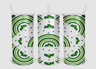 20oz st.patrick's day tumbler shamrock,st.patrick's day tumbler design