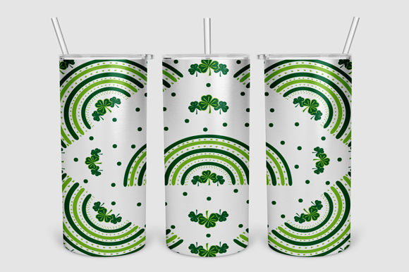 20oz st.patrick’s day tumbler shamrock,st.patrick’s day tumbler design