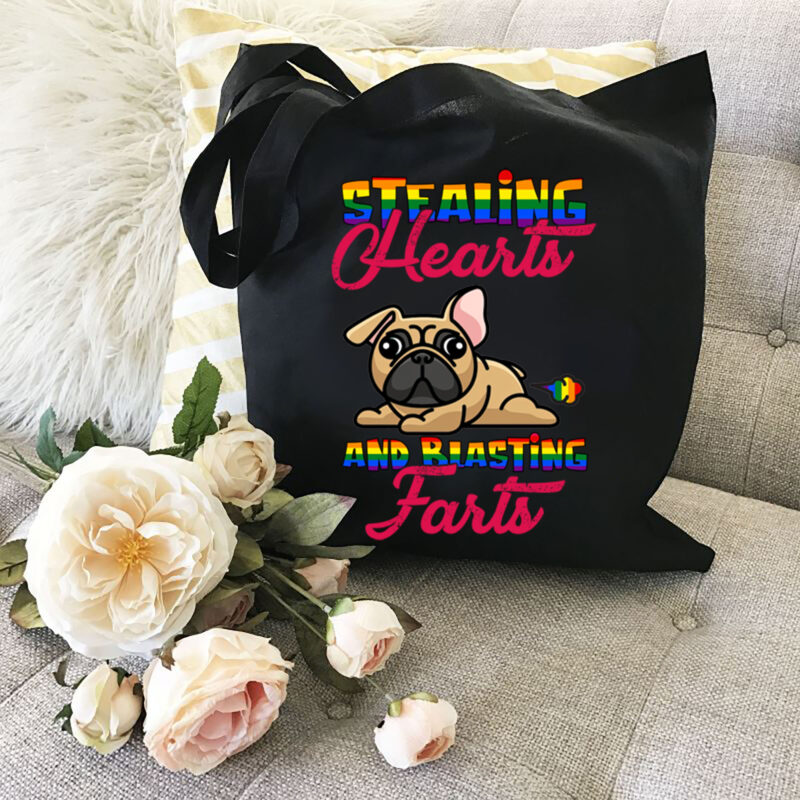 Stealing Hearts And Blasting Farts Funny Cute French Bulldog NL