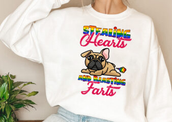 Stealing Hearts And Blasting Farts Funny Cute French Bulldog NL