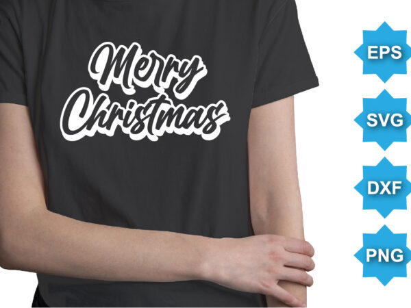 Merry christmas. merry christmas shirts print template, xmas ugly snow santa clouse new year holiday candy santa hat vector illustration for christmas hand lettered