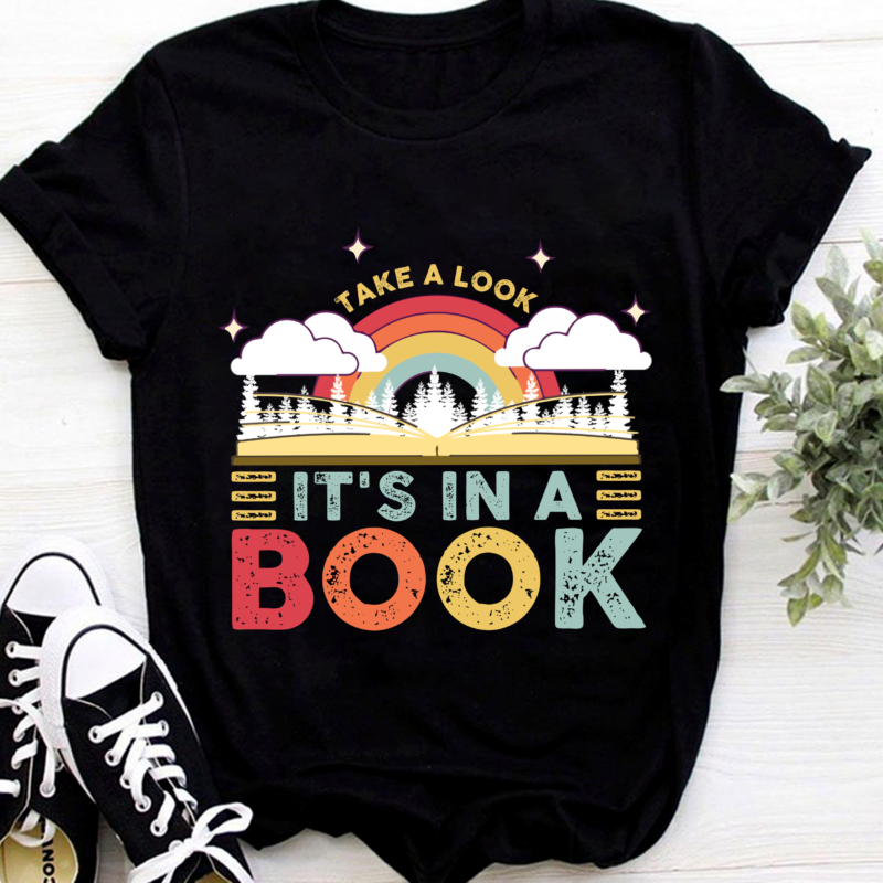 25 Book PNG T-shirt Designs Bundle For Commercial Use Part 5, Book T-shirt, Book png file, Book digital file, Book gift, Book download, Book design