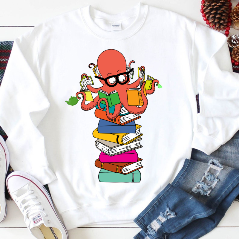 25 Book PNG T-shirt Designs Bundle For Commercial Use Part 5, Book T-shirt, Book png file, Book digital file, Book gift, Book download, Book design