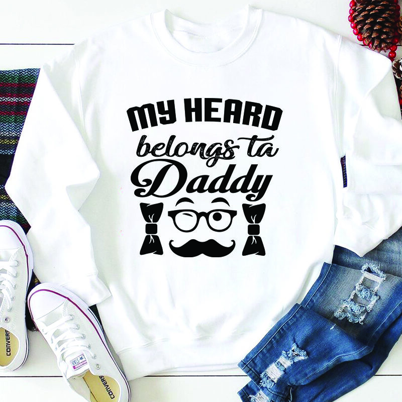 My Heart Belongs To Daddy T-shirt Design,Valentine T-Shirt Design Bundle , Valentine Sublimation Bundle ,Valentine's Day SVG Bundle , Valentine T-Shirt Design Bundle , Valentine's Day SVG Bundle Quotes, be