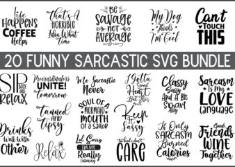 Sarcastic SVG Bundle