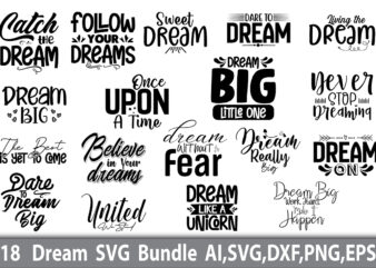 Dreams SVG Bundle