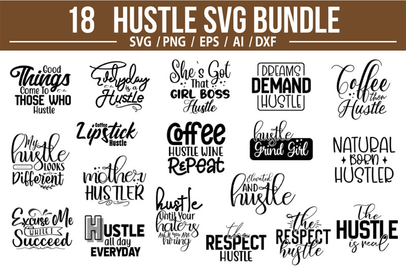 Hustle SVG Bundle