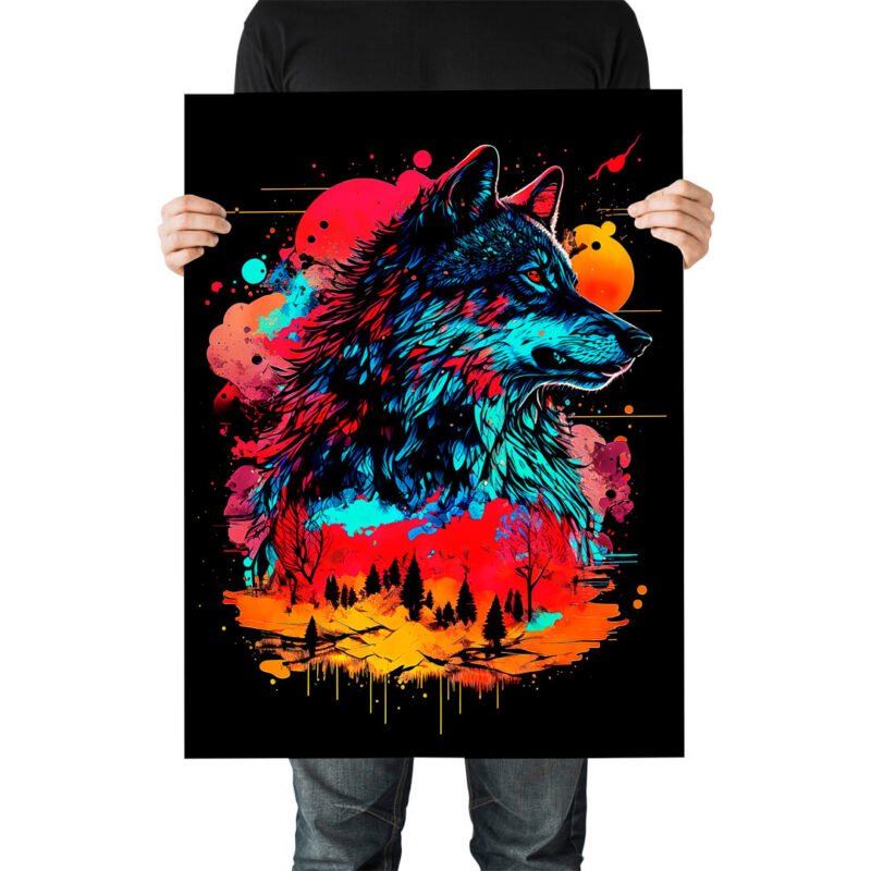 10 Colorful T-shirt Designs Bundle