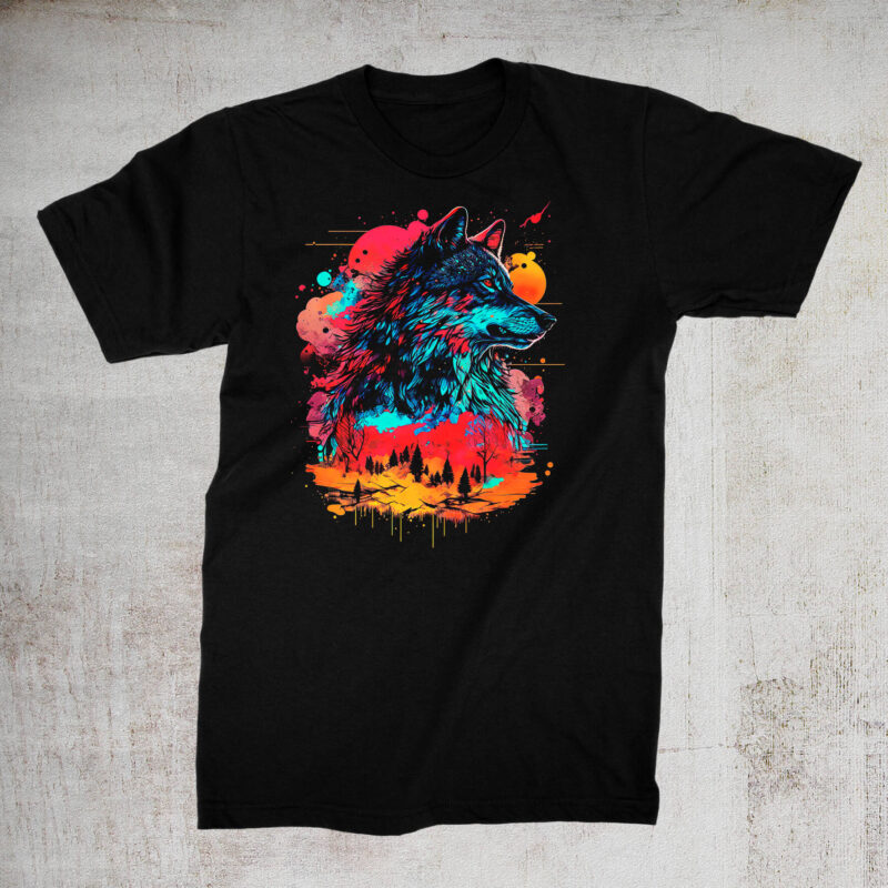 10 Colorful T-shirt Designs Bundle