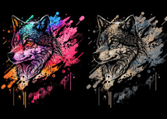 Wolf Colorful