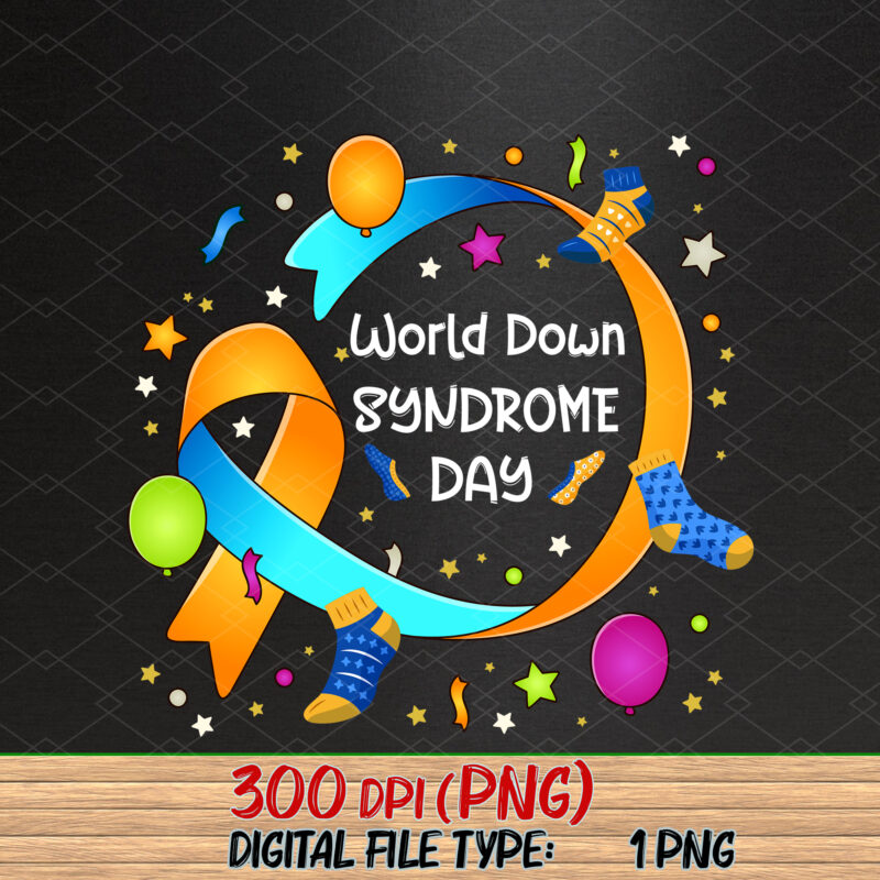 World Down Syndrome Day Awareness Socks 21 March NC 4