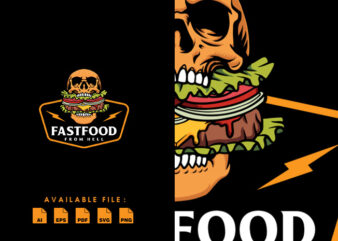 Fastfood from hell T shirt Design