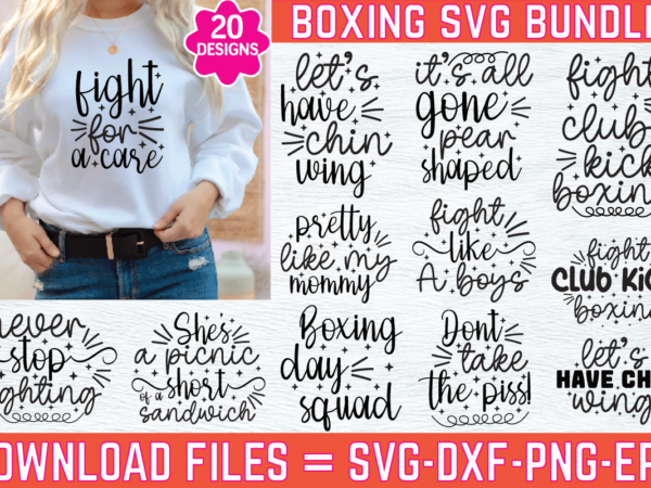 Boxing svg bundle, 6 designs, boxing quotes svg, boxing shirt svg, boxing sayings svg, touch me and your first boxing lesson is free svg