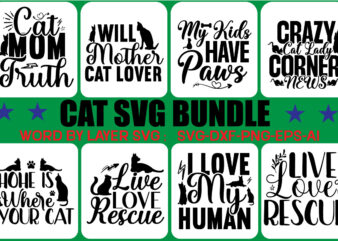 Cat svg bundle,Cat svg bundle, cat clipart, cat silhouette svg, meow svg bundle, cats svg bundle, cut files for cricut silhouette, svg, eps, png, dxf,Cat SVG, Cat Silhouette, Cat Bundle,