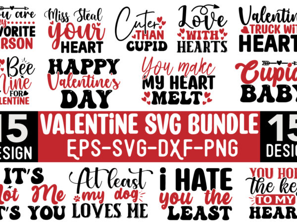 Valentine svg design bundle