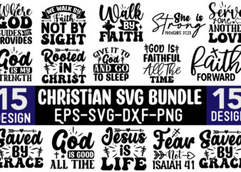 Christian SVG Design Bundle