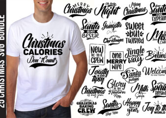 Christmas SVG Bundle t shirt vector file