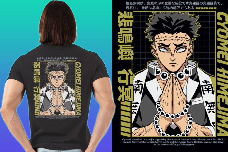 Demon slayer t shirt designs | anime bundle Part#05