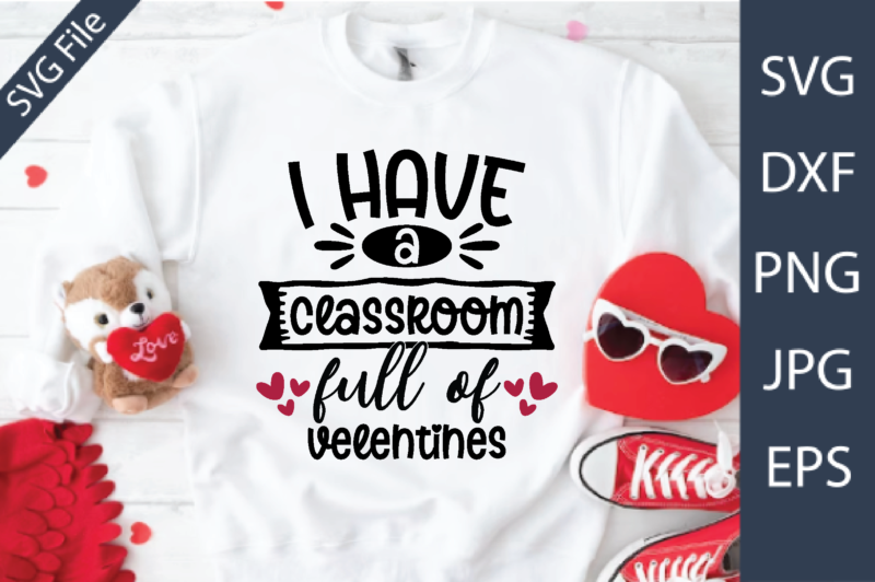 Valentine’s Day Teacher SVG Bundle