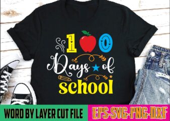 100 days of school 100 days of school, school svg, 100 days brighter, 100th day of school, back to school, teacher svg, 100 days svg, 100 days school svg, 100th