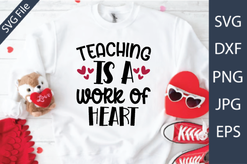 Valentine’s Day Teacher SVG Bundle