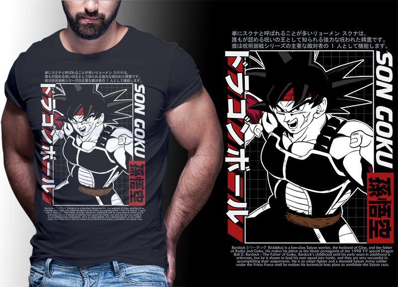 Goku t shirt design | anime bundle Part#05