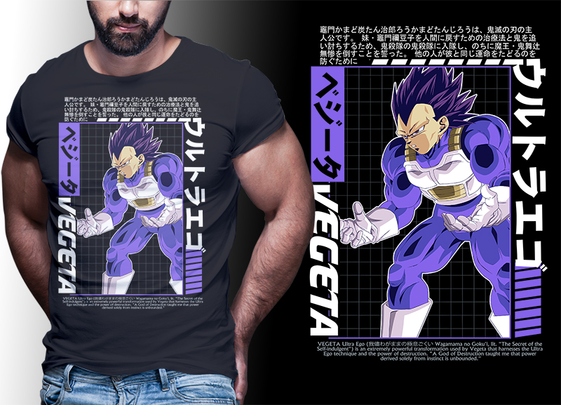 Goku t shirt design | anime bundle Part#05