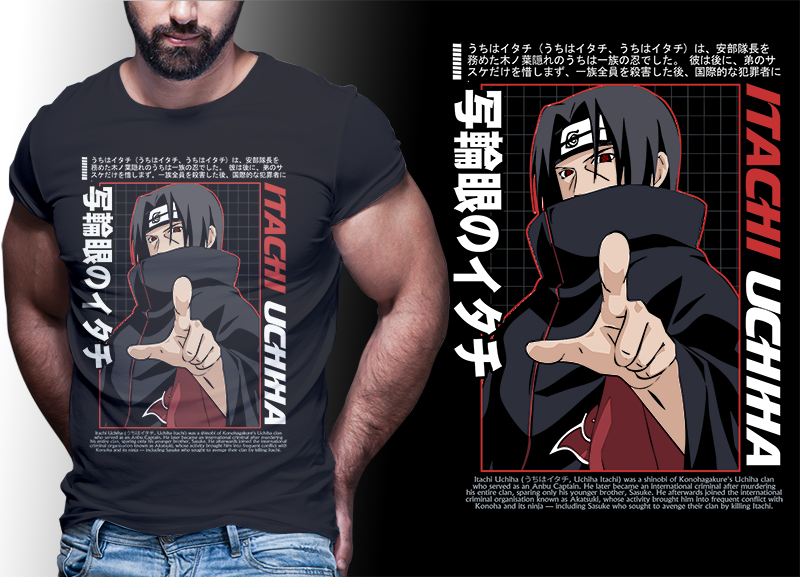 Naruto shirt design | anime bundle part#05