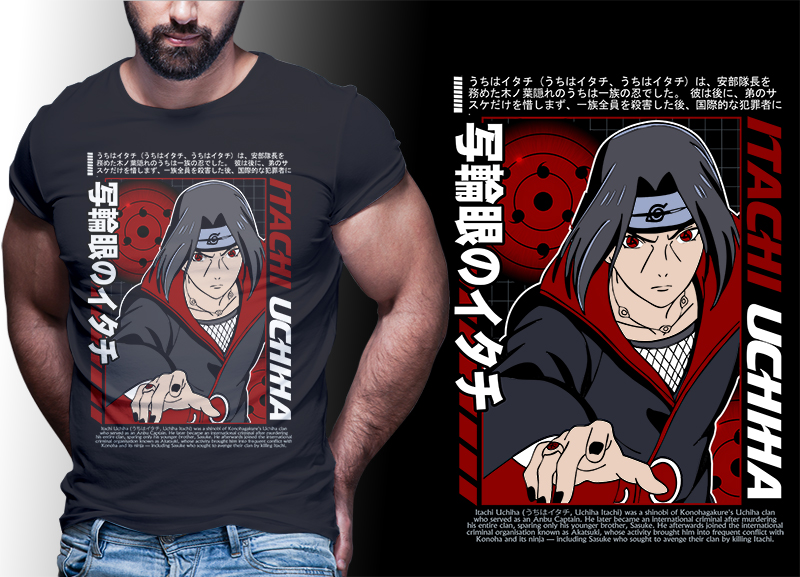 Naruto shirt design | anime bundle part#05