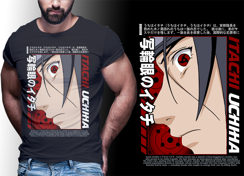 Naruto shirt design | anime bundle part#05