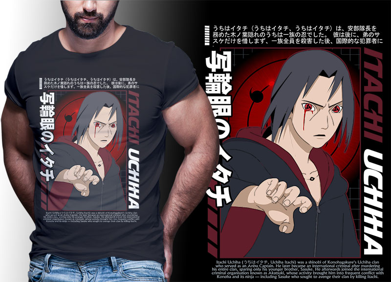 Naruto shirt design | anime bundle part#05