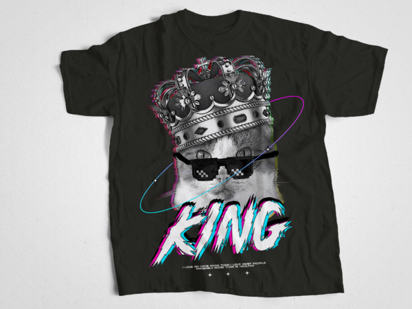 King cat tshirt design 2023 edition t-shirt design bundle, urban streetstyle, pop culture, urban clothing, t-shirt print design, shirt design, retro design