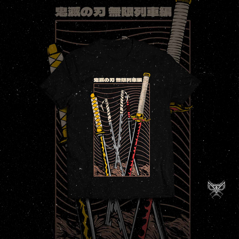 KnY-Mugen ressha T-Shirt Design