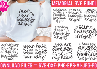 Memorial svg bundle, in loving memory svg, cardinal svg, your wings were ready svg, remembrance svg, christian svg, svg quotes, svg designs