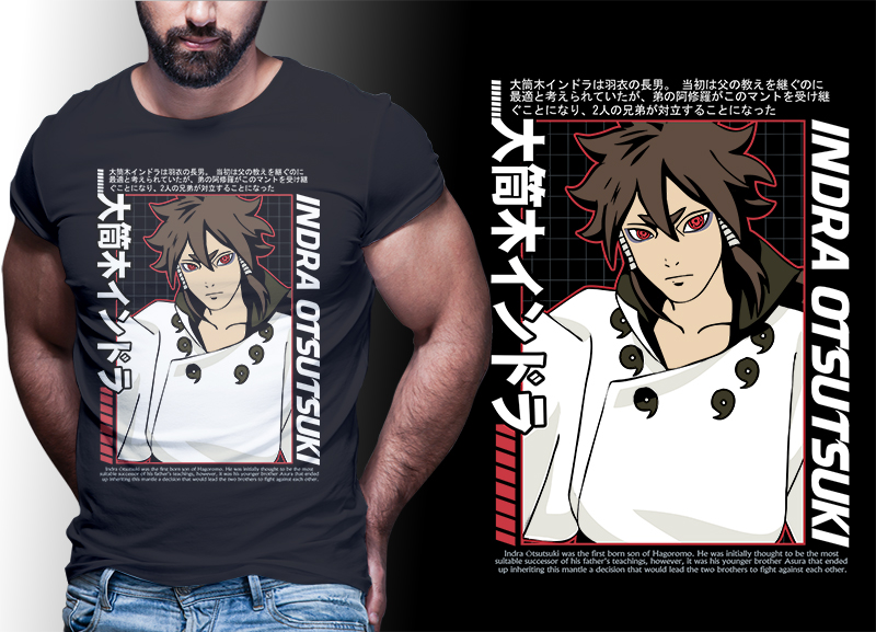 Naruto shirt design | anime bundle part#05