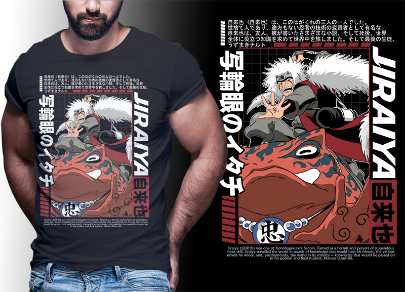 Naruto shirt design | anime bundle part#05