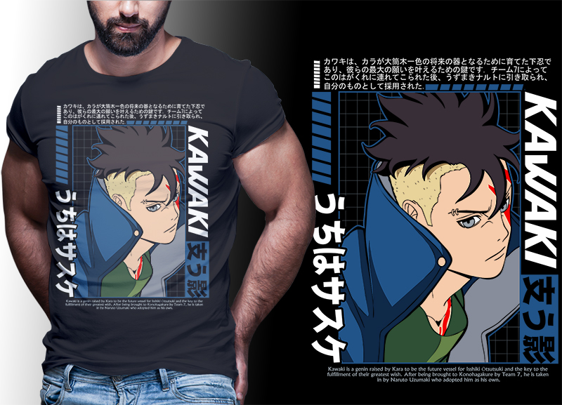 Naruto shirt design | anime bundle part#05