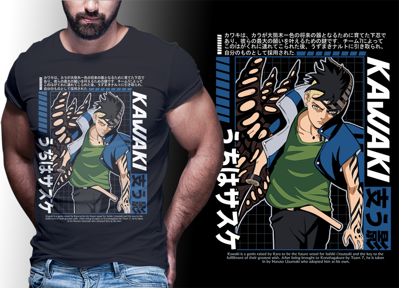 Naruto shirt design | anime bundle part#05