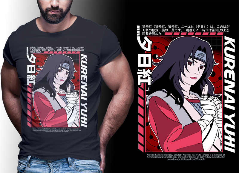 Naruto shirt design | anime bundle part#05