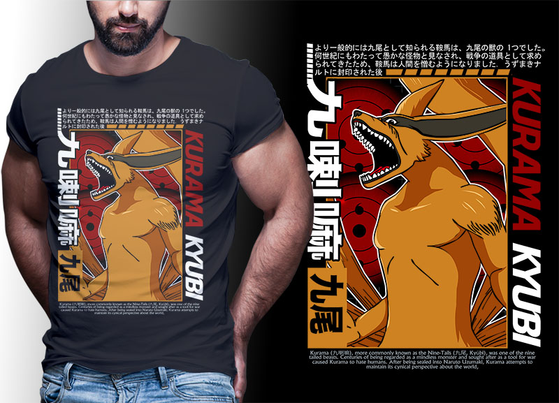 Naruto shirt design | anime bundle part#05