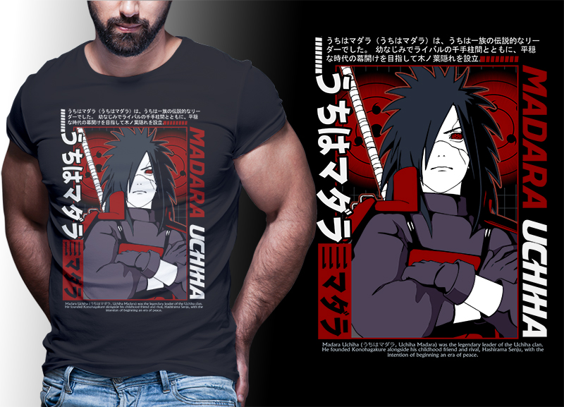 Naruto shirt design | anime bundle part#05