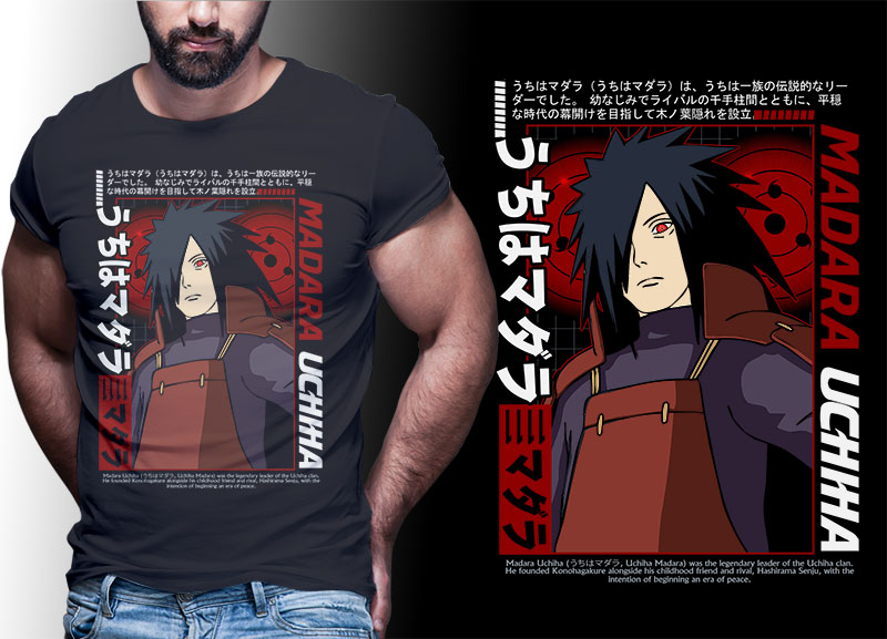 Naruto shirt design | anime bundle part#05