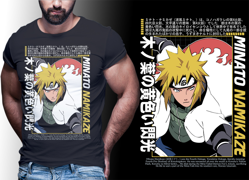 Naruto shirt design | anime bundle part#05