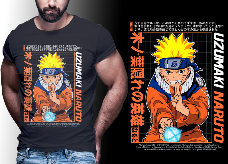 Naruto shirt design | anime bundle part#05 - Buy t-shirt designs
