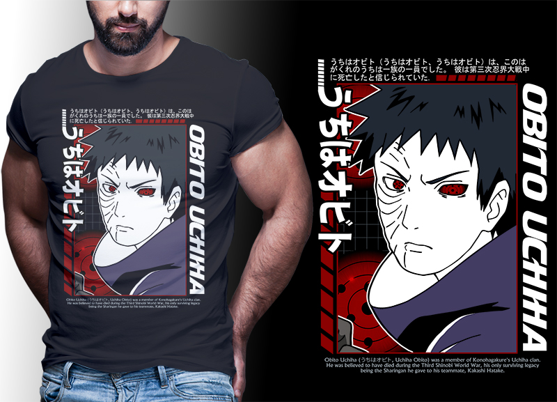 Naruto shirt design | anime bundle part#05