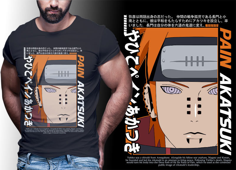 Naruto shirt design | anime bundle part#05